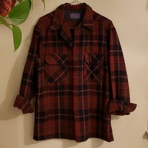 Vintage Pendleton Wool Button-Up Shirt